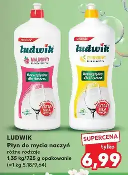 Kaufland Płyn do mycia naczyń Ludwik cytrynowy oferta