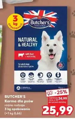 Kaufland Karma dla psów Butcher's Natural & Healthy oferta
