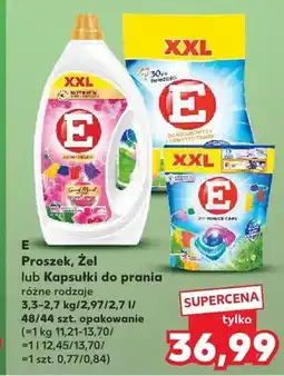 Kaufland Kapsułki do prania E XXL oferta