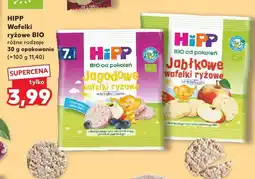 Kaufland Wafelki ryżowe jabłkowe HiPP BIO oferta