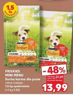 Kaufland Sucha karma dla psów Friskies Mini Menu oferta