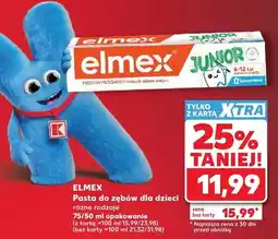 Kaufland Pasta do zębów dla dzieci Elmex Junior oferta