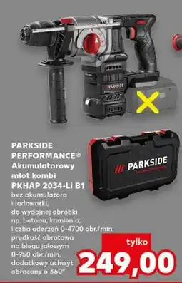 Kaufland Akumulatorowy młot kombi Parkside Performance PKHAP 2034-Li B1 bez akumulatora i ładowarki oferta