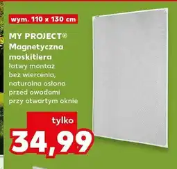 Kaufland Magnetyczna moskitiera My Project 110x130cm oferta
