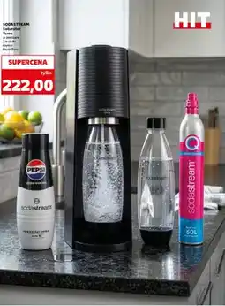 Kaufland Saturator SodaStream Terra w zestawie 2 butelki i syrop Pepsi Zero oferta