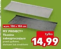 Kaufland Tkanina zabezpieczająca My Project 130x150cm przed pyłkami słońcem lub insektami oferta