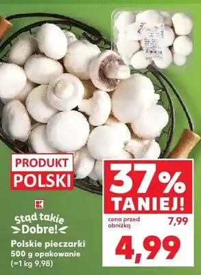 Kaufland Pieczarki polskie Stąd Takie Dobre oferta