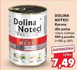 Kaufland Karma dla psów Dolina Noteci Premium Rich in Beef oferta