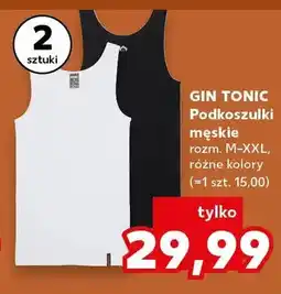 Kaufland Podkoszulki męskie Gin Tonic rozm. M-XXL oferta