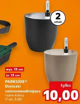 Kaufland Doniczki samonawadniające Parkside wys. 13cm śr. 13cm oferta