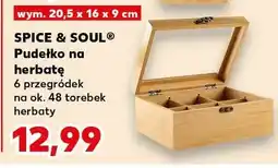 Kaufland Spice & Soul Pudełko na herbatę oferta