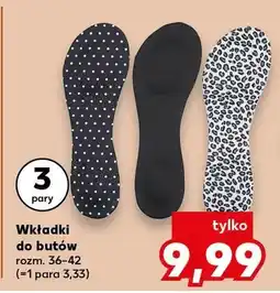 Kaufland Wkładki do butów rozm. 36-42 oferta