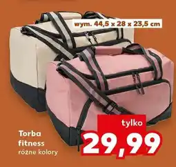 Kaufland Torba fitness 44,5x28x23,5cm oferta