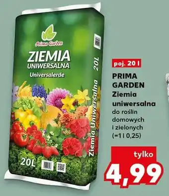 Ziemia uniwersalna Prima Garden do roślin domowych i zielonych