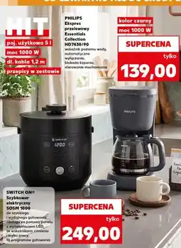 Kaufland Szybkowar elektryczny Switch On SOSM 1000 oferta