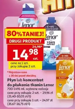 Auchan Koncentrat do płukania tkanin Lenor oferta