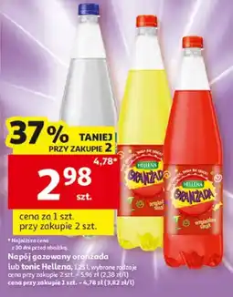 Auchan Napój gazowany tonic Hellena oferta