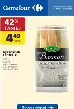 Carrefour Ryż basmati Lestello oferta