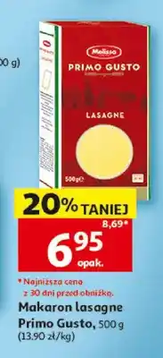 Auchan Makaron lasagne Primo Gusto Melissa oferta