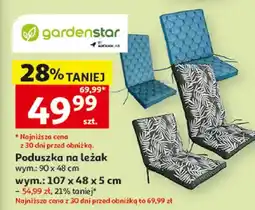 Auchan Poduszka na leżak 90x48cm oferta