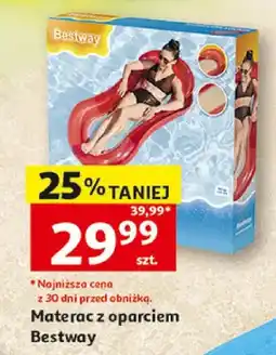 Auchan Materac z oparciem Bestway oferta
