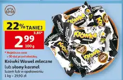Auchan Krówki Wawel słony karmel oferta