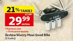 Auchan Zestaw kluczy Maxi Good Bike 15 funkcji oferta