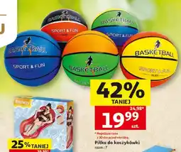 Auchan Piłka do koszykówki Sport & Fun oferta