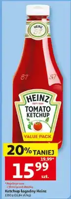 Auchan Ketchup łagodny Heinz Value Pack oferta