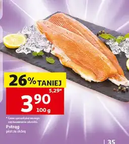 Auchan Pstrąg płat ze skórą oferta