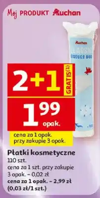 Auchan Płatki kosmetyczne Auchan Classic oferta