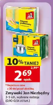 Auchan Zmywaki Jan Niezbędny profilowane oferta