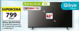 Auchan Telewizor LED 43 Qilive Q43UG251B oferta