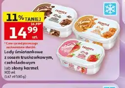 Auchan Hortex Lody śmietankowe oferta