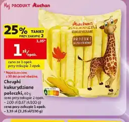 Auchan Auchan Chrupki kukurydziane oferta