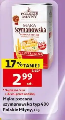 Auchan Polskie Młyny Mąka Szymanowska oferta