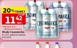 Auchan Woda Cisowianka oferta