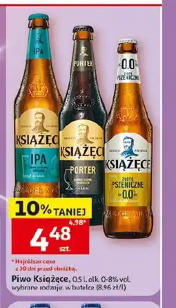 Auchan Piwo Książęce oferta