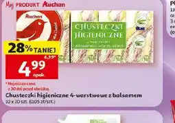 Auchan Chusteczki higieniczne Auchan oferta