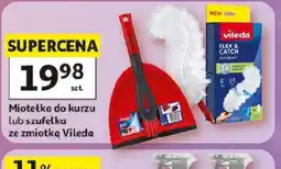 Auchan Miotetka do kurzu lub szufelka ze zmiotką Vileda oferta
