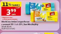 Auchan Jan Niezbędny Worki na śmieci oferta