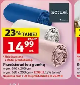 Auchan Actuel Prześcieradło z gumką oferta