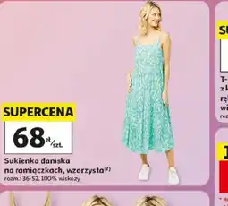 Auchan Sukienka damska na ramiączkach oferta