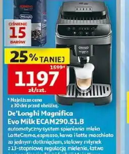 Auchan De'Longhi Magnifica Evo Milk ECAM290.51.B oferta