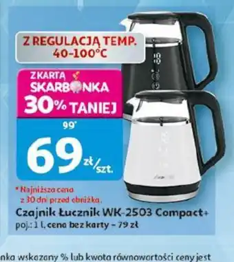 Auchan Czajnik Lucznik WK-2503 Compact+ oferta