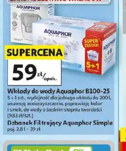 Auchan Aquaphor Wkłady do wody B100-25 oferta