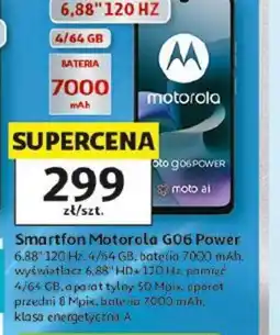 Auchan Smartfon Motorola G06 Power oferta