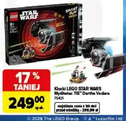 Carrefour Klocki LEGO STAR WARS Myśliwiec TIE Darha Vadera 75421 oferta