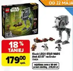 Carrefour Klocki LEGO STAR WARS Atak AT-ST na Endor 75424 oferta