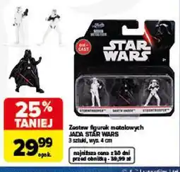 Carrefour Zestaw figurek metalowych JADA STAR WARS 3 sztuki, wys. 4 cm oferta